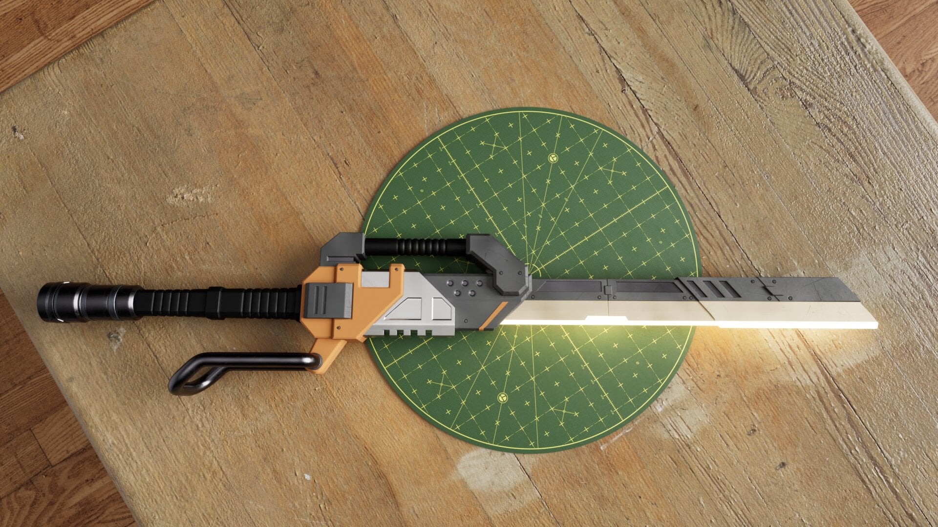 Heat Blade – Jump Space Inspired LED Sci-Fi Sword Prop