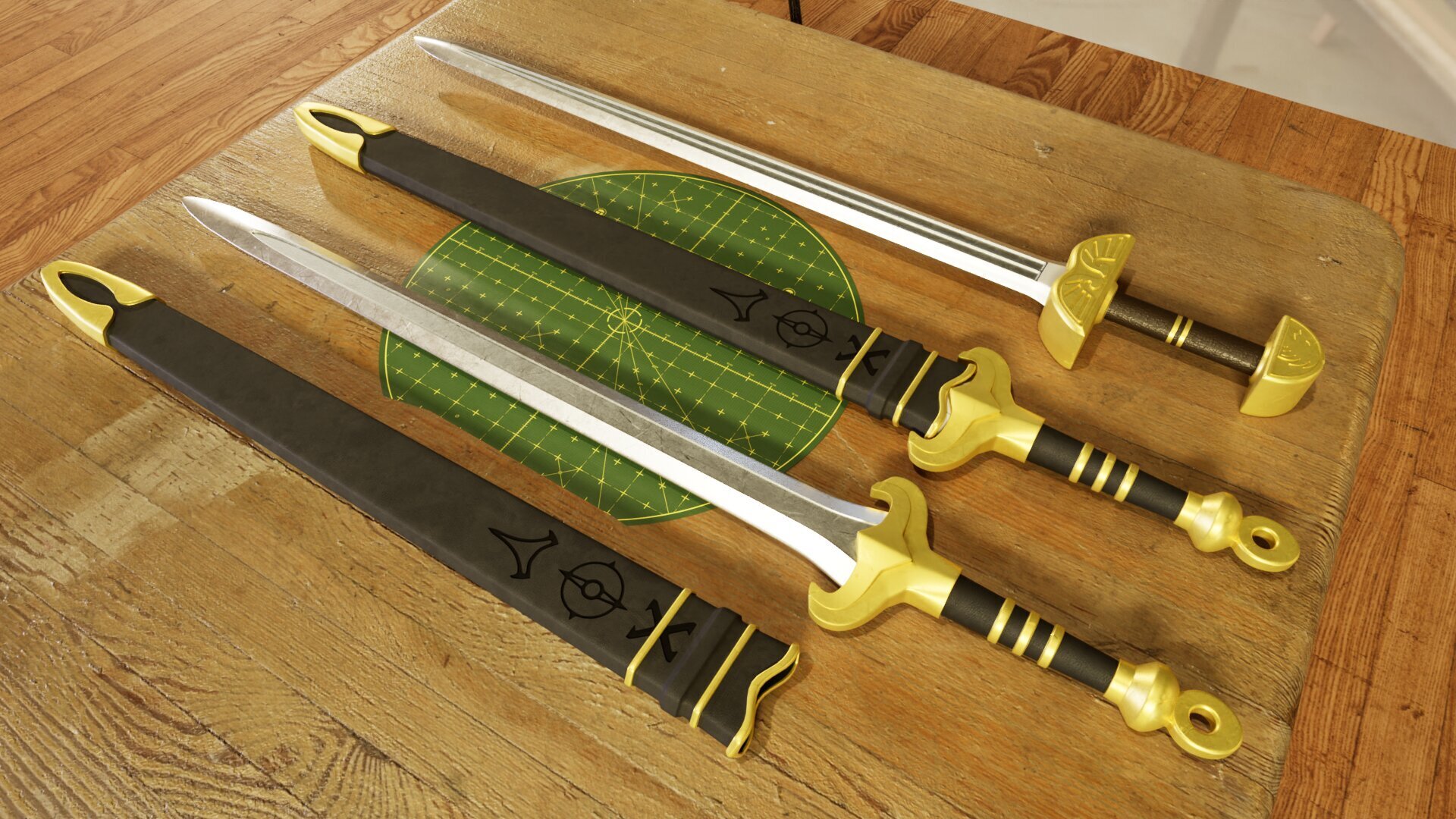 Héra Sword STL Set – War of the Rohirrim Inspired 3D Print Files (Digital Download)